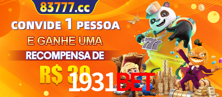 Banner institucional da 1931bet sobre parceria de marcas e criação de uma marca de excelência, apresentando os mascotes de jogos populares como o Fortune Tiger.